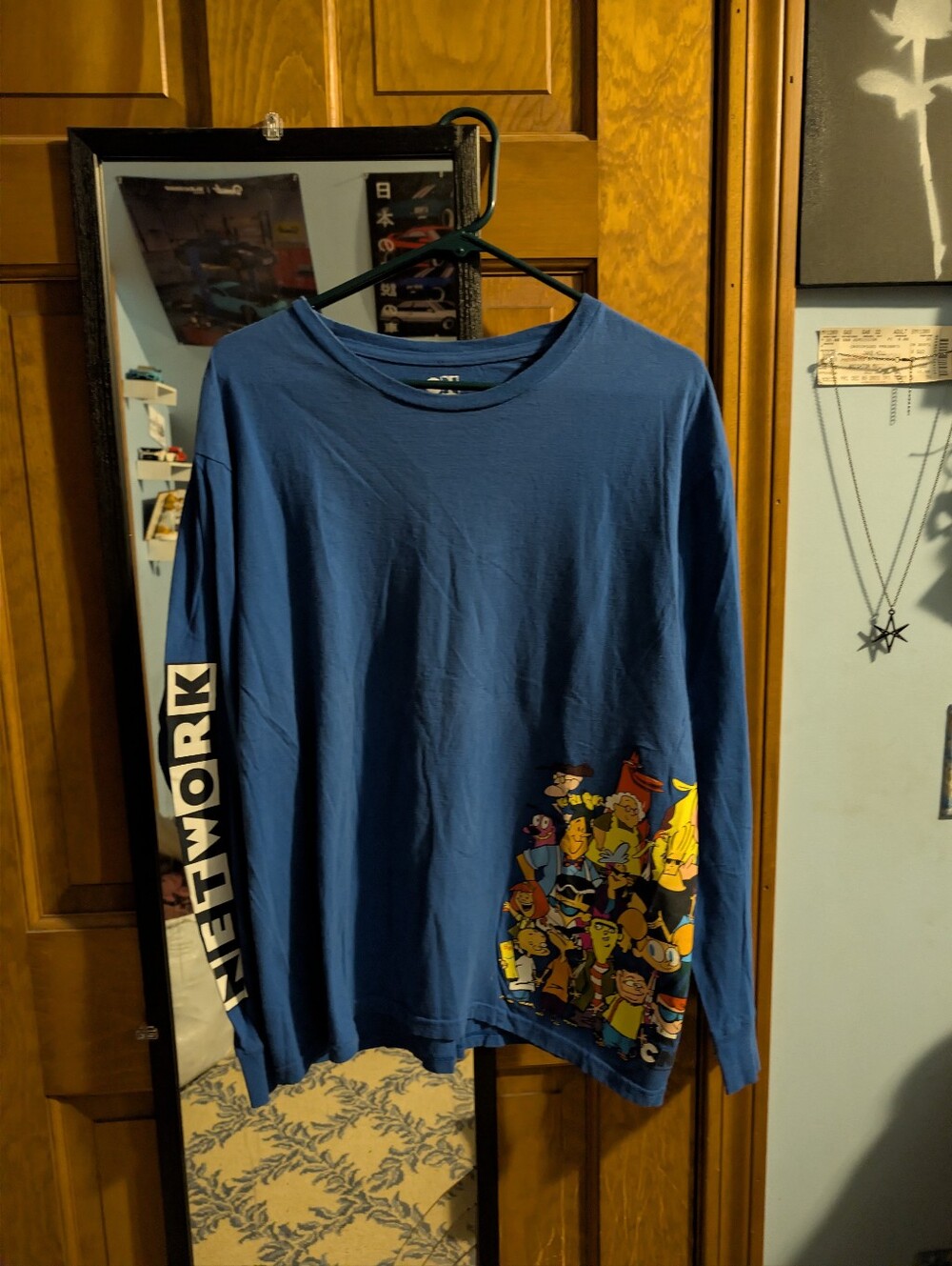 Cartoon Network Graphic Long-Sleeve Tee - Blue